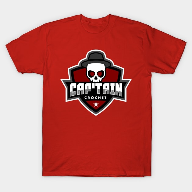 The Spirit of Cap'tain Crochet! T-Shirt by Cap'tain Crochet / Captain hook chronicles